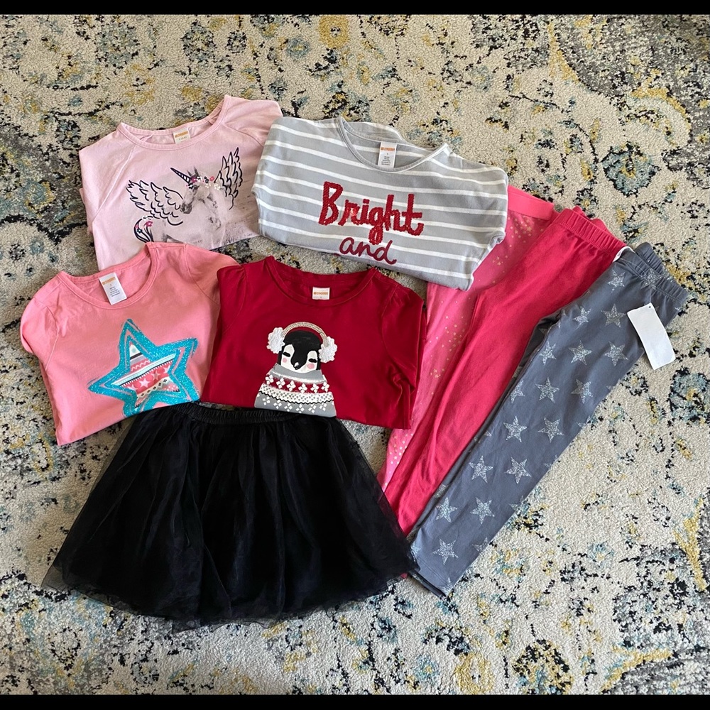 Bundle of 8 Gymboree items all size 5